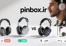 تصویر یک فرد در حال استفاده از هدفون‌های بی‌سیم با کیفیت بالا در حال لذت بردن از موسیقی